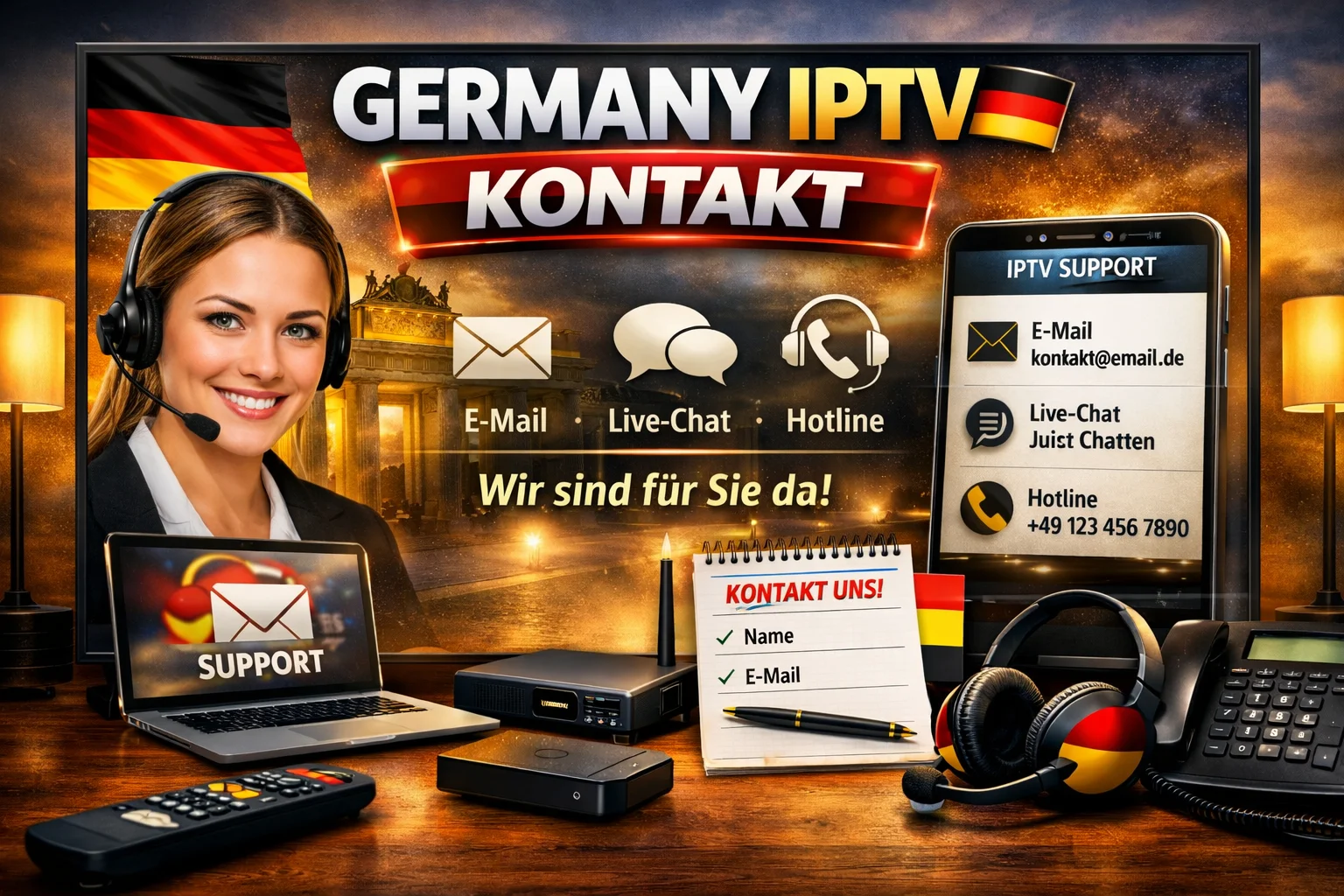 Germany IPTV Kontakt 