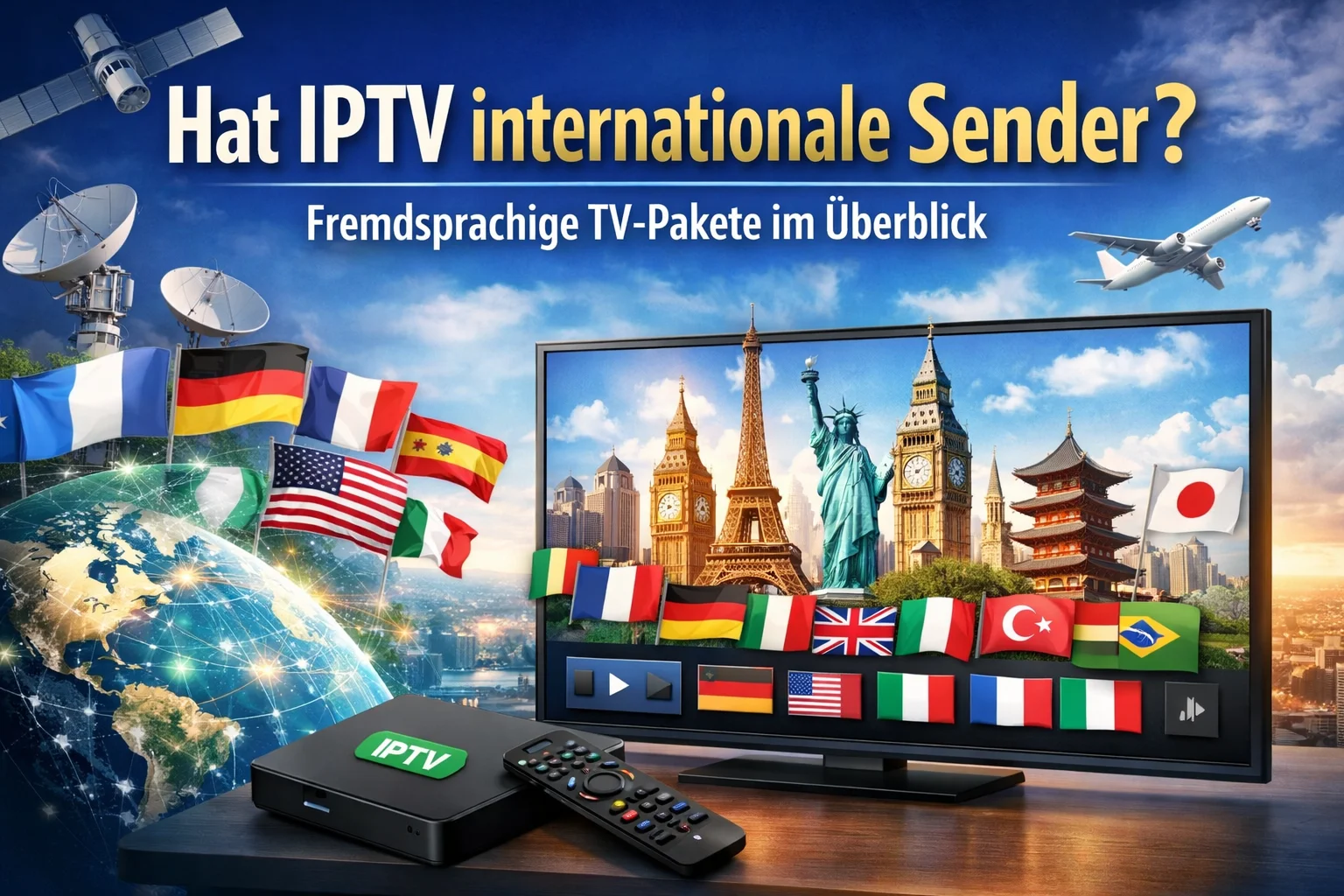 Hat IPTV internationale Sender?